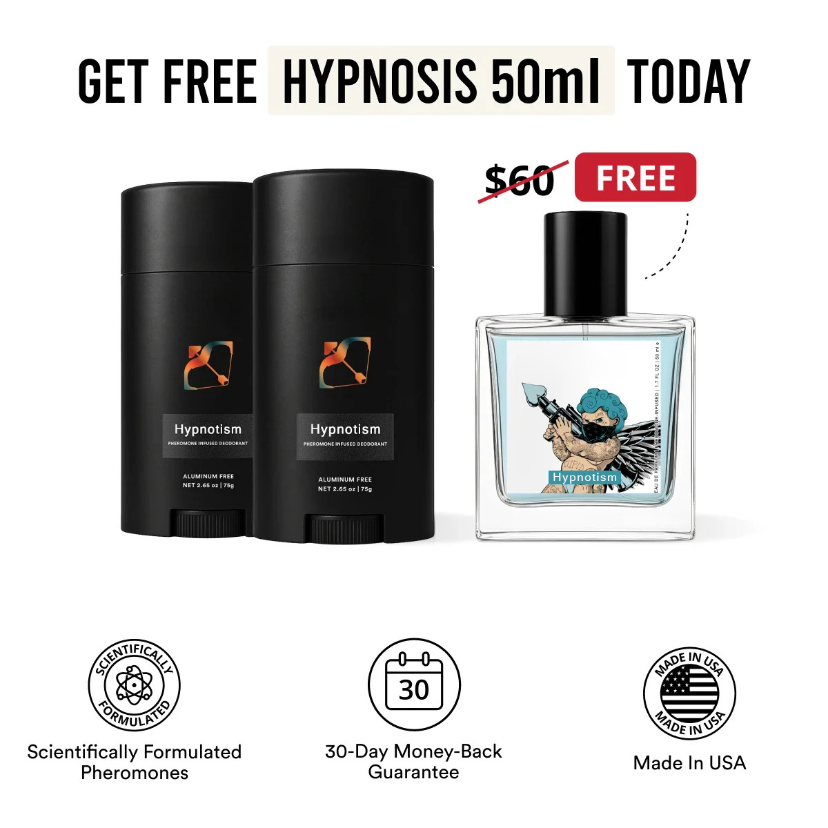 Block Odor, Trigger Desire — The Only Deodorant That Gets You Noticed