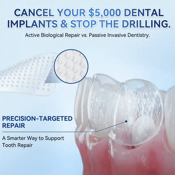 Next-Gen🦷LUMIVO™ 𝐓𝐢𝐝𝐞𝐠𝐥𝐮𝐬𝐢𝐛 𝐓𝐨𝐨𝐭𝐡 & 𝐆𝐮𝐦 𝐑𝐞𝐩𝐚𝐢𝐫 𝐌𝐢𝐜𝐫𝐨𝐧𝐞𝐞𝐝𝐥𝐞 𝐏𝐚𝐭𝐜𝐡 | 𝐀𝐝𝐯𝐚𝐧𝐜𝐞𝐝 𝐒𝐭𝐞𝐦-𝐂𝐞𝐥𝐥 𝐀𝐜𝐭𝐢𝐯𝐚𝐭𝐢𝐨𝐧 𝐓𝐞𝐞𝐭𝐡 𝐒𝐭𝐫𝐢𝐩𝐬(🦷𝐑𝐞𝐛𝐮𝐢𝐥𝐝 𝐄𝐧𝐚𝐦𝐞𝐥 & 𝐃𝐞𝐧𝐭𝐢𝐧 • 𝐒𝐭𝐫𝐞𝐧𝐠𝐭𝐡𝐞𝐧 𝐆𝐮𝐦𝐬 • 𝐄𝐫𝐚𝐝𝐢𝐜𝐚𝐭𝐞 𝐓𝐚𝐫𝐭𝐚𝐫 & 𝐎𝐝𝐨𝐫 • 𝐒𝐭𝐨𝐩 𝐓𝐨𝐨𝐭𝐡 𝐒𝐞𝐧𝐬𝐢𝐭𝐢𝐯𝐢𝐭𝐲)
