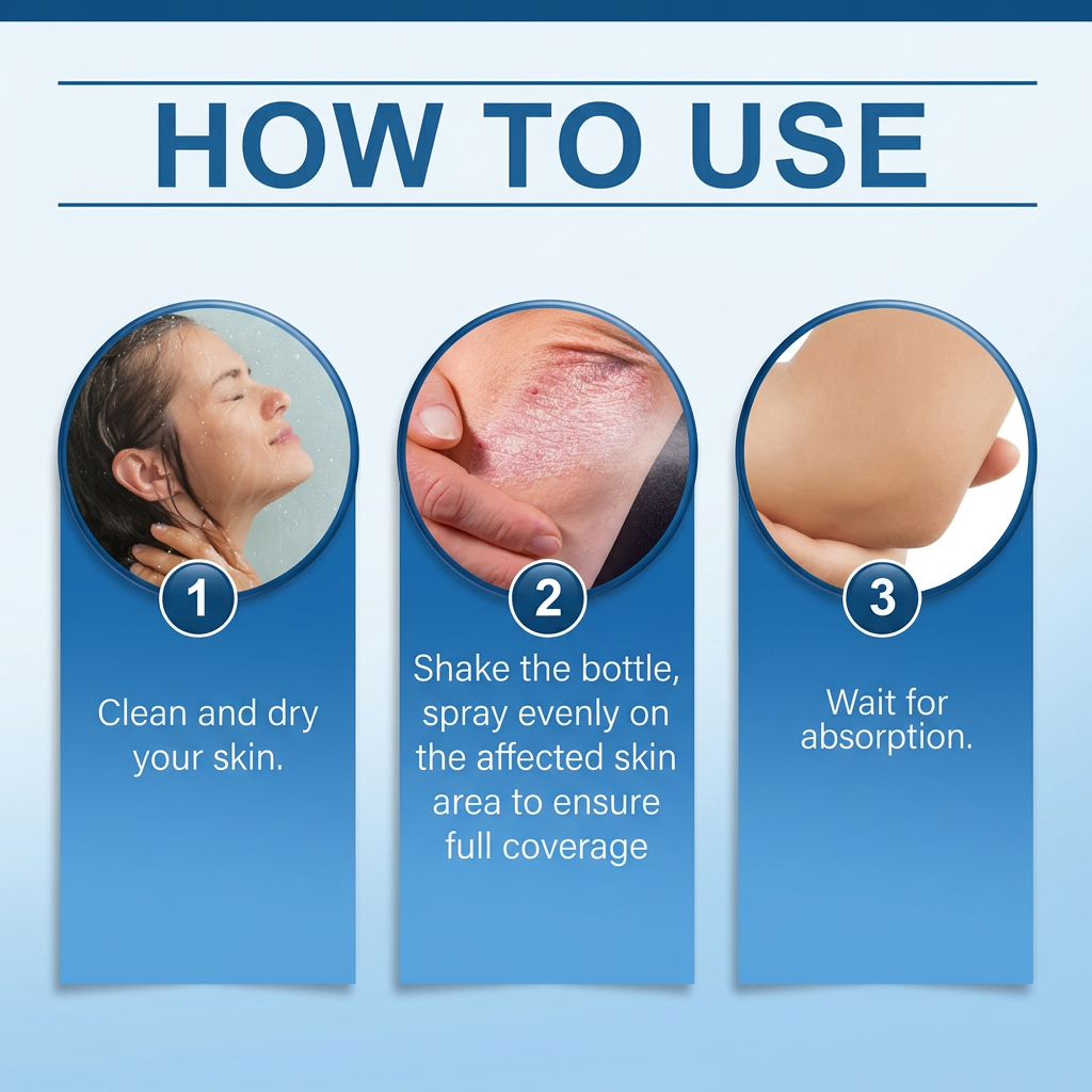 Advanced Recovery Mist: Triple-Active Relief for Psoriasis & Eczema-Prone Skin with Bee Venom & Omega-3【Free Tax】