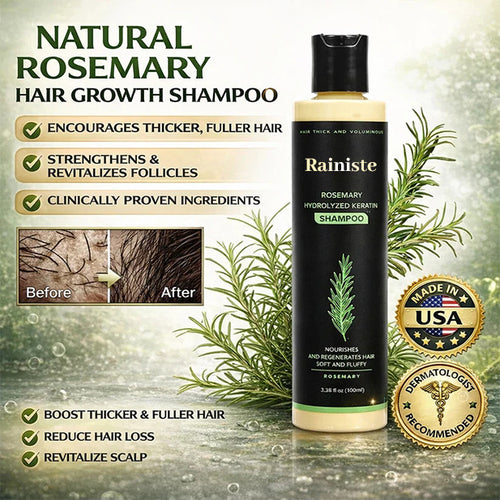 🔥LAST DAY 50% OFF - 🌿Rainiste® Organic Rosemary Hair Growth Shampoo