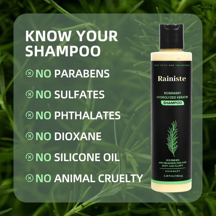 🔥LAST DAY 50% OFF - 🌿Rainiste® Organic Rosemary Hair Growth Shampoo