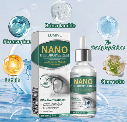 LUMIVO™ Nano Eye Drops Serum ✅FDA Approved(Suitable for presbyopia, dry eye syndrome, glaucoma, and cataracts) ☘️☘️