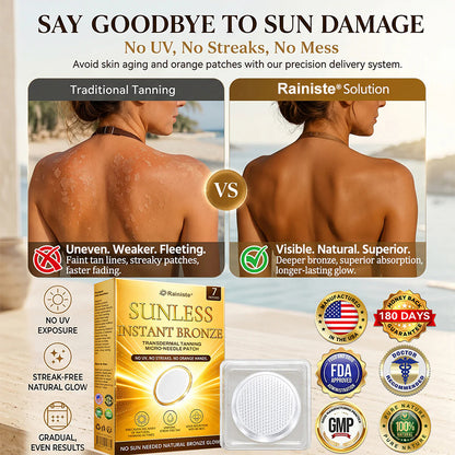 𝑶𝒇𝒇𝒊𝒄𝒊𝒂𝒍 𝑺𝒕𝒐𝒓𝒆 | ☀️☀️ 𝗥𝗮𝗶𝗻𝗶𝘀𝘁𝗲® 𝐒𝐮𝐧𝐥𝐞𝐬𝐬 𝐈R𝐧𝐬𝐭𝐚𝐧𝐭 𝐁𝐫𝐨𝐧𝐳𝐞 𝐓𝐚𝐧𝐧𝐢𝐧𝐠 𝐌𝐢𝐜𝐫𝐨𝐧𝐞𝐞𝐝𝐥𝐞 𝐏𝐚𝐭𝐜𝐡 🇺🇸 (𝐉𝐮𝐬𝐭 𝐨𝐧𝐜𝐞 𝐚 𝐝𝐚𝐲) 𝐕𝐢𝐬𝐢𝐛𝐥𝐞 𝐁𝐫𝐨𝐧𝐳𝐞 𝐆𝐥𝐨𝐰 𝐢𝐧 𝟕 𝐃𝐚𝐲𝐬 ✅ 𝐍𝐨 𝐔𝐕, 𝐍𝐨 𝐎𝐫𝐚𝐧𝐠𝐞, 𝐍𝐨 𝐒𝐭𝐫𝐞𝐚𝐤𝐬, 𝐍𝐨 𝐃𝐇𝐀, 𝐍𝐨 𝐌𝐞𝐬𝐬.