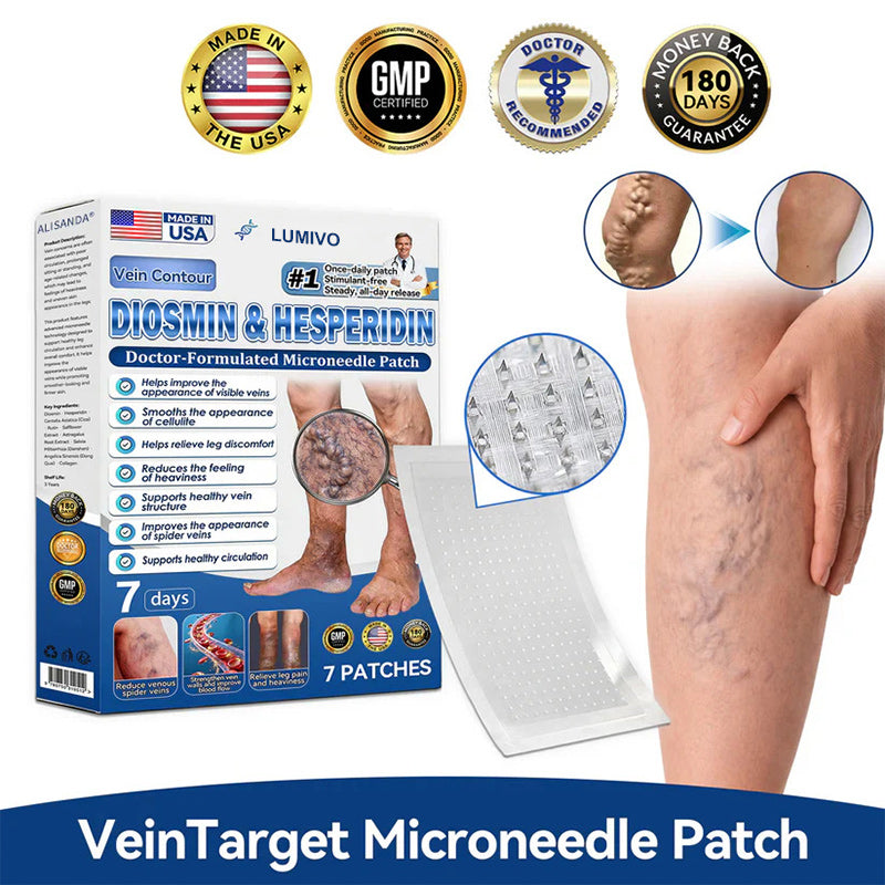 LUMIVO™ 𝑽𝗲𝗶𝙣 𝘾𝐨𝐧𝘁𝗼𝙪𝙧 𝙈𝙞𝐜𝐫𝒐𝒏𝒆𝗲𝗱𝗹𝙚 𝙋𝙖𝐭𝐜𝒉 𝒘𝒊𝘁𝗵 𝗔𝙙𝙫𝙖𝙣𝙘𝐞𝐝 𝐃𝒊𝒐𝒔𝗺𝙞𝐧 & 𝑯𝒆𝘀𝗽𝗲𝙧𝙞𝙙𝙞𝐧 𝐃𝒆𝒍𝒊𝒗𝗲𝗿𝙮🌿𝟕-𝐃𝐚𝐲 𝐕𝐢𝐬𝐢𝐛𝐥𝐞 𝐑𝐞𝐬𝐮𝐥𝐭𝐬 𝐟𝐨𝐫 𝐕𝐚𝐫𝐢𝐜𝐨𝐬𝐞 𝐕𝐞𝐢𝐧𝐬