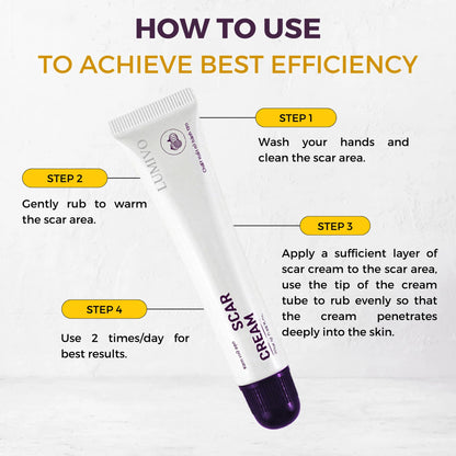 LUMIVO Scar Cream – Advanced Treatment for Raised & Keloid Scars