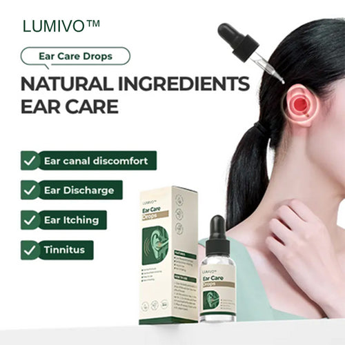 LUMIVO™ Ear Care Drops – Plant-Based Formula | FDA-Registered