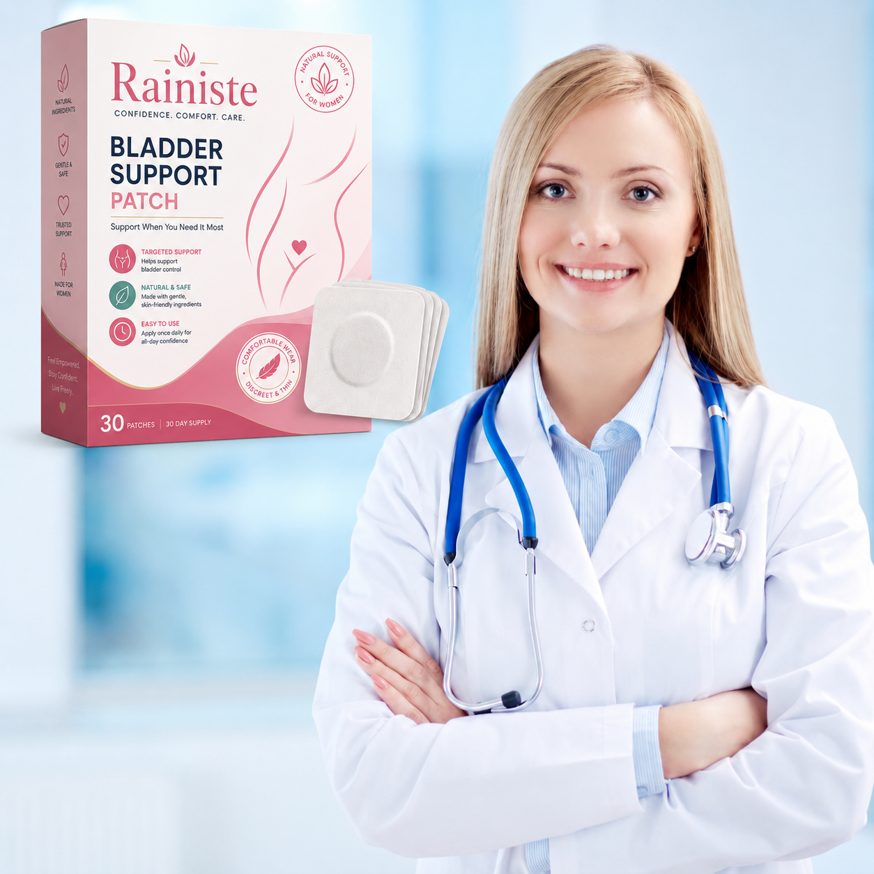 Rainiste Reduces Urgency & Bladder Leaks 3x Faster From the Very First Use!