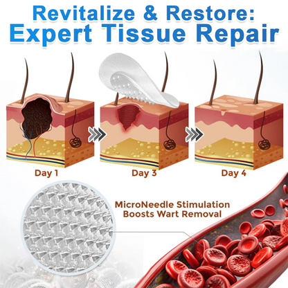 ✨Rainiste®2-in-1 Microneedle & Hydrocolloid Patch🍀| Removes Raised Moles, Acne, Flat Warts & Skin Tags | Helps Improve Wrinkles, Scars & Blemishes | Invisible Patches for Face & Body